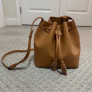 J. Crew Factory Bucket Bag in Tan